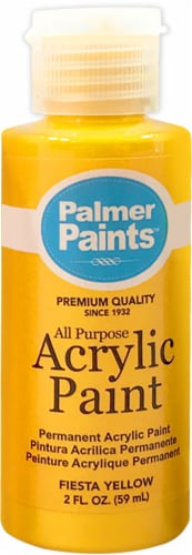 Palmer Paints Acrylic Paint - Fiesta Yellow Perspective: front