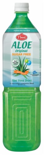 T'best Aloe Sugar Free Original Aloe Vera Drink Perspective: front
