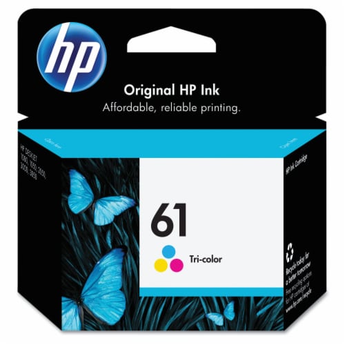 HP 61 Ink Cartridge - Tri-Color Perspective: front