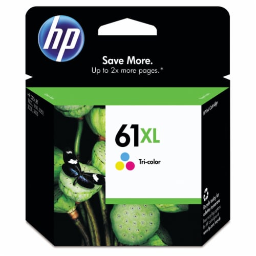 Hewlett Packard 61XL HY Tri-color Ink Cartridge Perspective: front