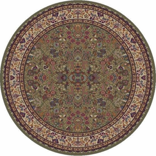 Concord Global 41158 9 ft. 3 in. x 12 ft. 6 in. Jewel Sarouk - Green Perspective: front