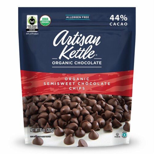 Artisan Kettle Organic SemiSweet Chocolate Chips Perspective: front