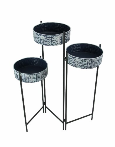 Galvanized shop plant stand