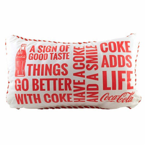 Christmas Coke Adds Life Pillow Polyester Better With Coke V3569