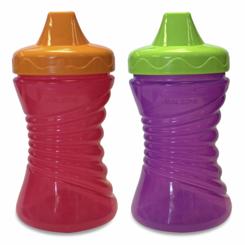 Nuby No Spill Easy Grip Trainer Cup 2ct : Baby fast delivery by App or  Online