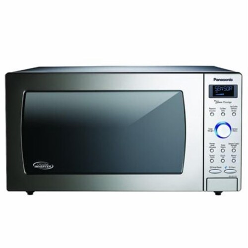 Panasonic NN-SD775S 1.6 cu. ft. Built-In & Countertop Cyclonic Wave Microwave Oven Perspective: front