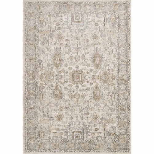 Teagan , Ivory / Sand - 9'-9  x 13'-6 Perspective: front