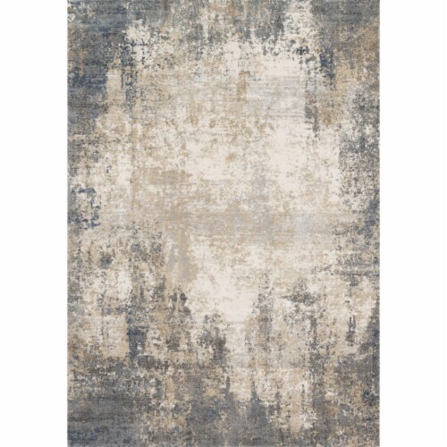 Teagan , Ivory / Mist - 2'-8  x 7'-6 Perspective: front
