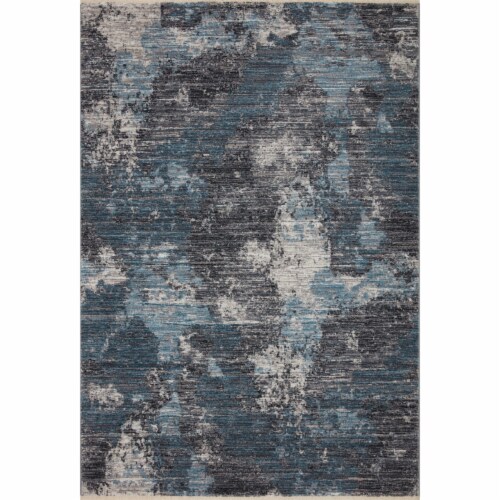 Sam-05 Dove, Sky 2'-7  X 12'-0  Size Rug Perspective: front