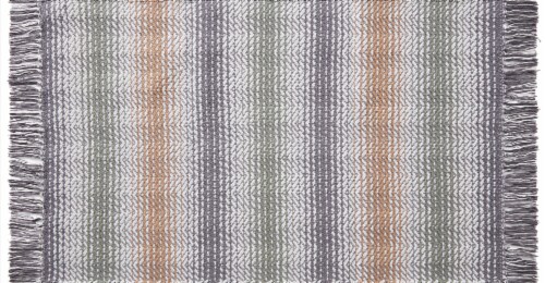 Loloi Brecken Accent Rug - Green Perspective: front