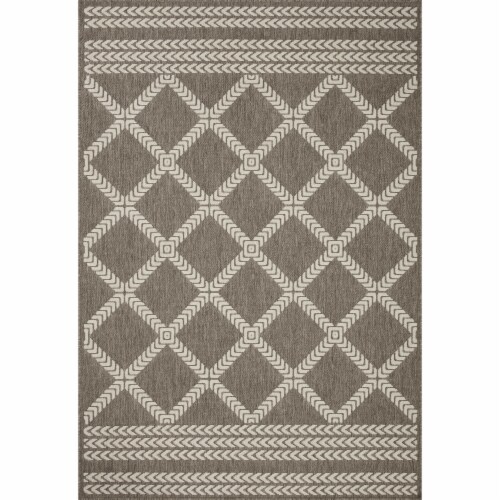 RAI-05 Natural, Ivory 11'-6  x 15' Size Rug Perspective: front