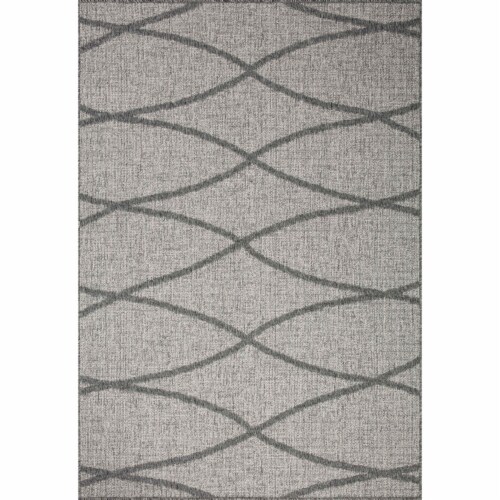 RAI-07 Dove, Grey 11'-6  x 15' Size Rug Perspective: front