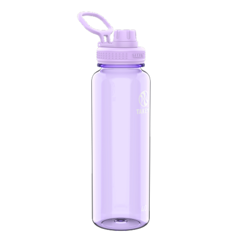 Takeya Tritan Spout Bottle - Vivacity Purple Perspective: front