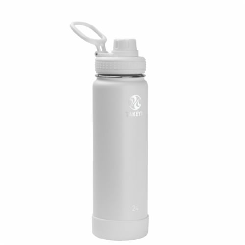 Takeya Actives Insulated Stainless Steel Spout Lid Water Bottle