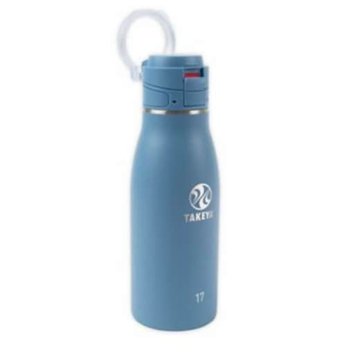 Takeya Actives Traveler Insulated Stainless Steel Bottle with Flip Cap -  Bluestone, 17 oz - Fred Meyer