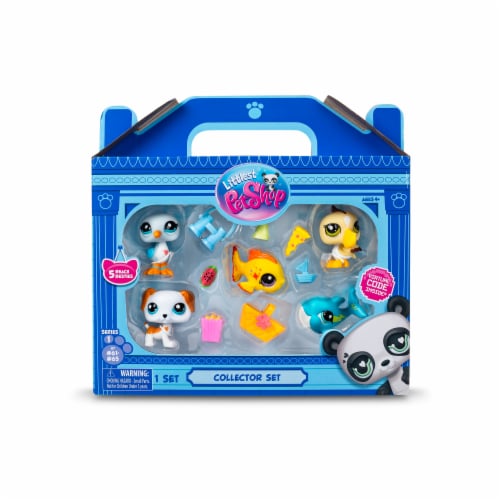 Littlest Pet Shop® Beach Besties Collector Set Perspective: front