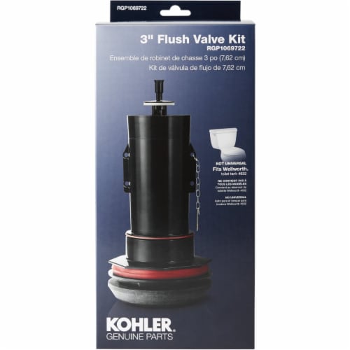 Kohler 3 In. Toilet Canister Flush Valve Repair Kit for Wellworth