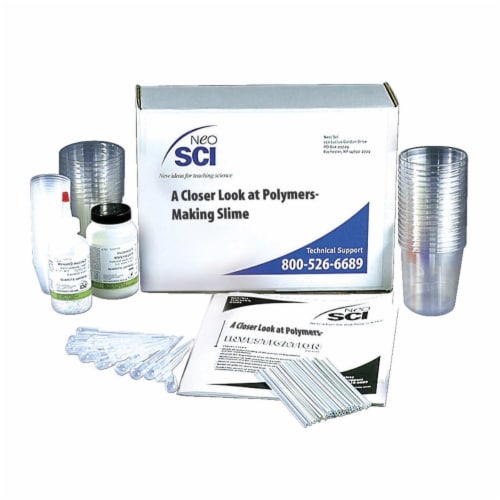 Neo & SCI 20-1753 A Closer Look At Polymers Making Slime Lab Investigation Perspective: front