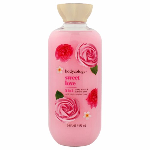 Bodycology® Sweet Love 2 in 1 Body Wash & Bubble Bath Perspective: front