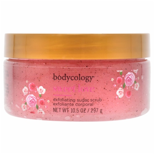 Exfoliating Sugar Scrub - Sweet Love by Bodycology for Women - 10.5 oz Scrub Perspective: front