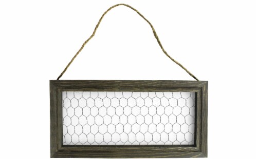 SPC Wood Wall Art Frame W/Hanger 12x6 Chicken Wire, 1 - Kroger