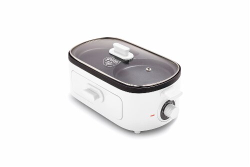 GreenLife White Breakfast Maker Perspective: front