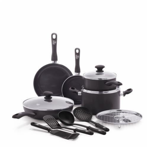GreenLife Essentials Healthy Ceramic Non-Stick Cookware Set Perspective: front