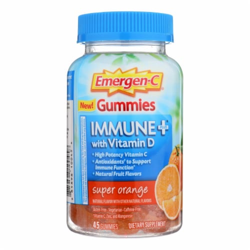 Emergen-C Immune+ Gummies Perspective: front