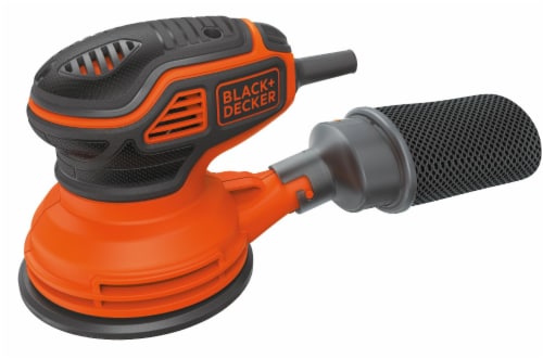 BLACK + DECKER Random Orbit Power Sander Perspective: front