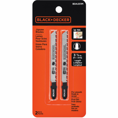 BLACK + DECKER Jigsaw Blade - 2 Pack, 3 3/8 Inch - Kroger