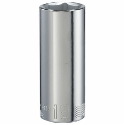 Craftsman 19mm Metric Deep Socket - 3/8 in. Drive, 6 Point