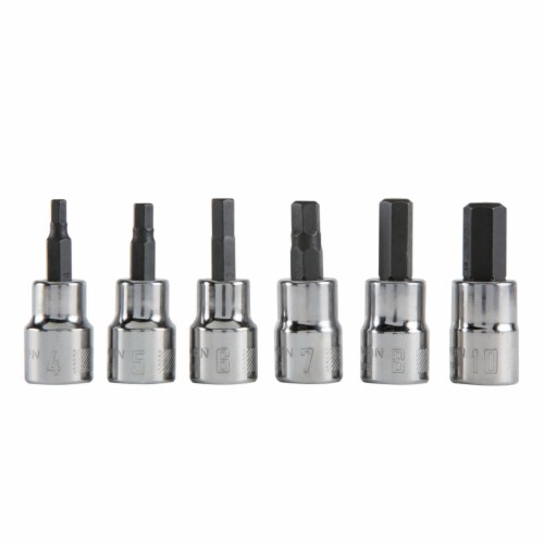 Craftsman 3/8 in. Metric Hex Bit Socket Set, 6 pc