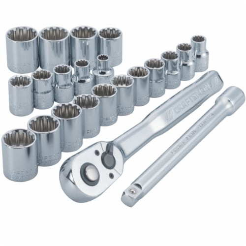 Craftsman 3 8 in. drive Metric and SAE 6 Point Universal Socket