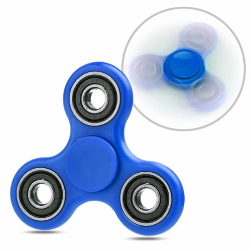 Dream Wireless OAFGS TRI BL Tri Spinner Spinner Toy Stress Reducer Blue 1 Foods Co