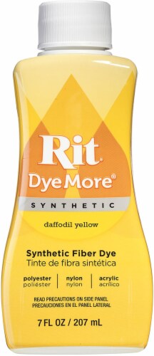 Rit Dye More Synthetic 7oz-Daffodil Yellow, 1 count - Pay Less