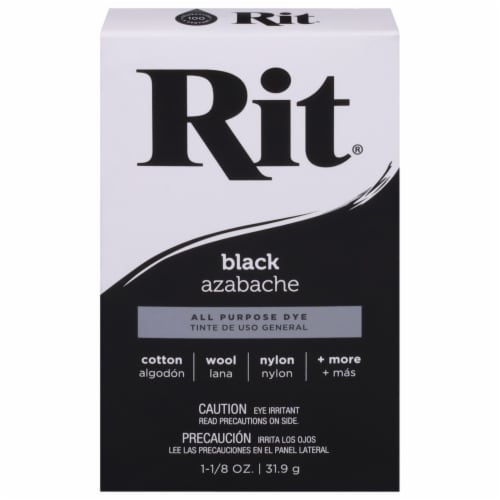 Rit All-Purpose Powder Dye, Black (Pack of 10), 10 pack - City Market