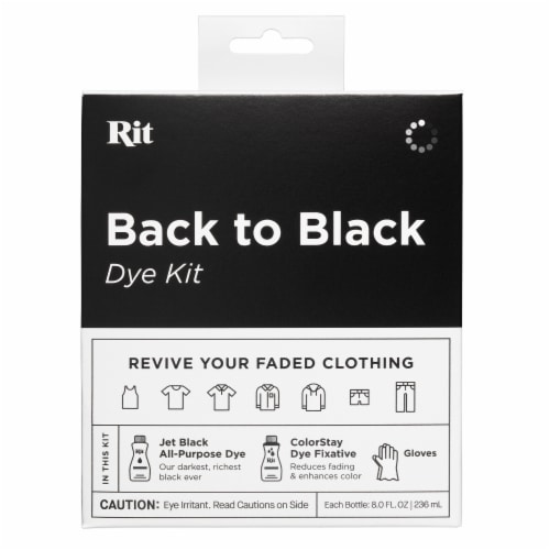 Rit Dye Back Kit - Black Perspective: front