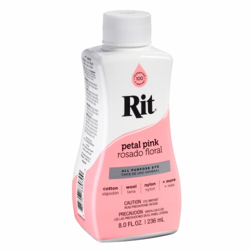 Rit Dye Liquid 8oz-petal Pink 