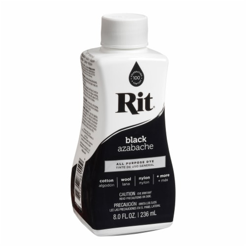 Rit® All Purpose Liquid Dye - Black Perspective: front