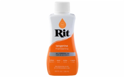 Rit Liquid Fabric Dye - Tangerine Perspective: front