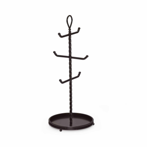 Mikasa Gourmet Basics Rope Mug Tree Perspective: front