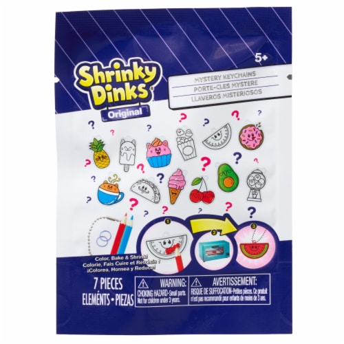 Shrinkey Dinks® Keychain Blind Bag Perspective: front