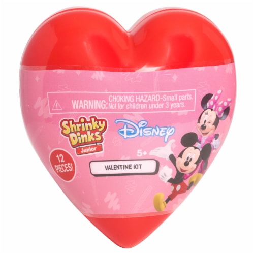 Shrinky Dinks Junior Disney Mickey and Minnie Mouse Valentine's Day Kit Perspective: front