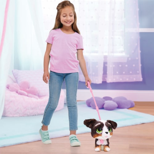 Just Play FurReal Walks-A-Lot Bernadoodle Perspective: front