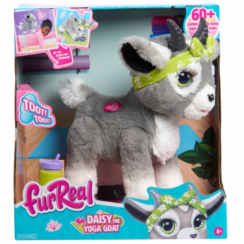 Fur Real Daisy The Yoga Goat Perspective: front