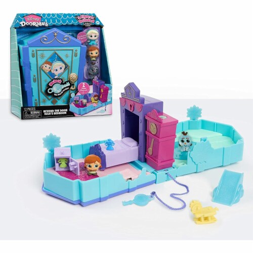 Just Play Disney Doorables Beyond the Door Elsa's Bedroom Playset