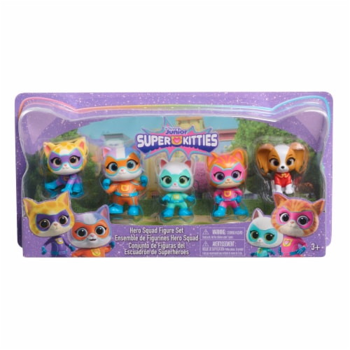 Disney Junior Super Kitties Collectible Hero Squad Perspective: front