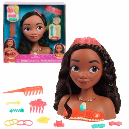 Disney Princess Moana Styling Head Perspective: front