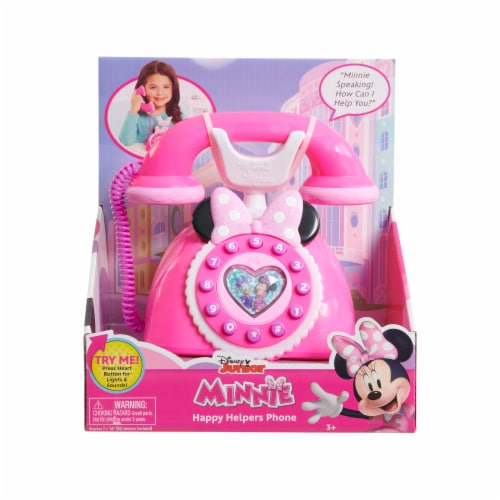 Disney Minnie's Happy Helpers Phone Perspective: front
