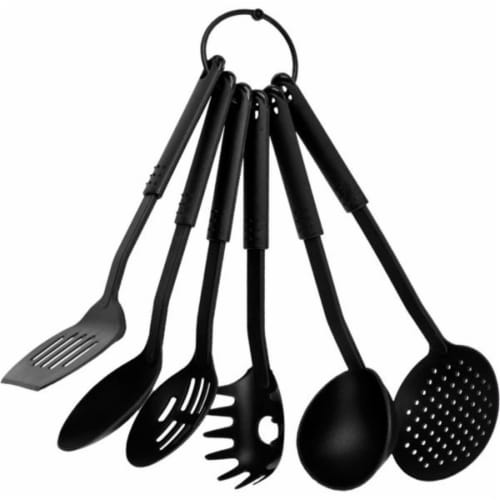 6-Piece Kitchen Utensil Set on Ring 6-Piece Kitchen Utensil Set on Ring